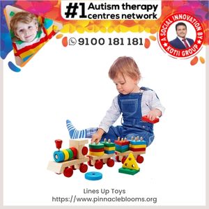 Understanding and Managing Lining Up Toys Behavior in Children | Pinnacle Blooms Network