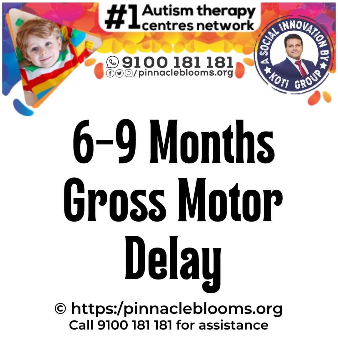 Gross Motor Developmental Delays in 6-9 Months | Pinnacle Blooms Network